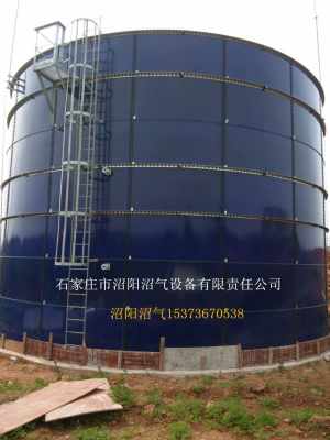 大型沼氣設備核心組件 搪瓷拼裝罐存儲罐與厭氧罐詳解